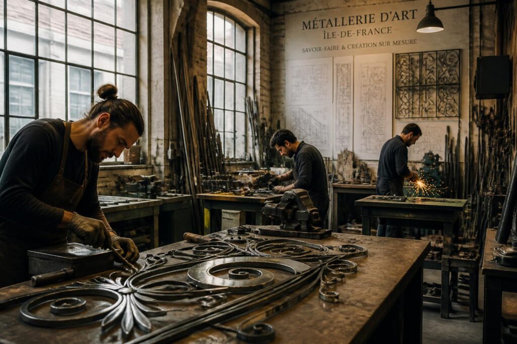 découvrez les artisans de la métallerie en île-de-france, experts en réalisation de projets sur mesure alliant savoir-faire et qualité.