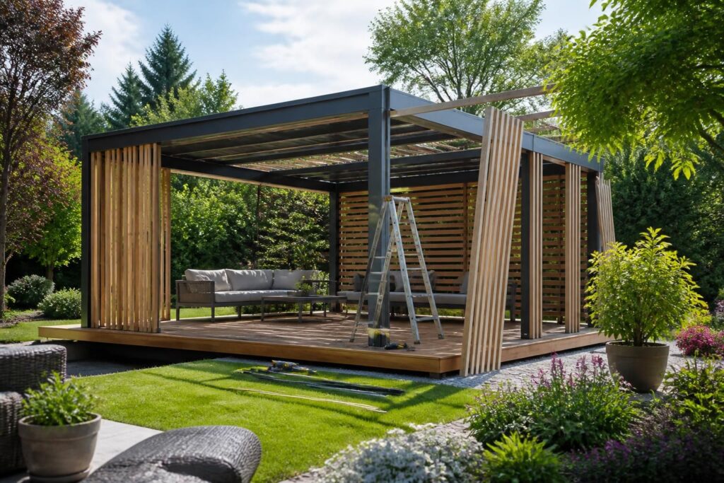 découvrez les avantages d'un pavillon démontable pour aménager votre jardin sans contrainte, alliant flexibilité, facilité d'installation et design adaptable à vos besoins.