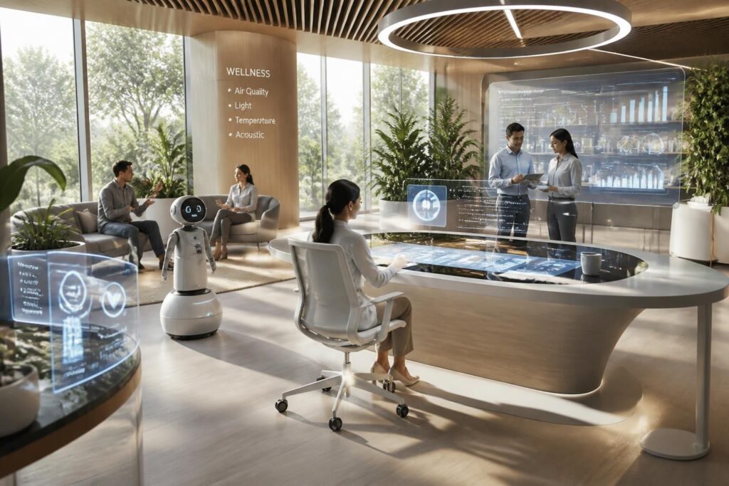découvrez les innovations qui transforment le bureau du futur et révolutionnent notre espace de travail grâce aux nouvelles technologies et aux tendances émergentes.