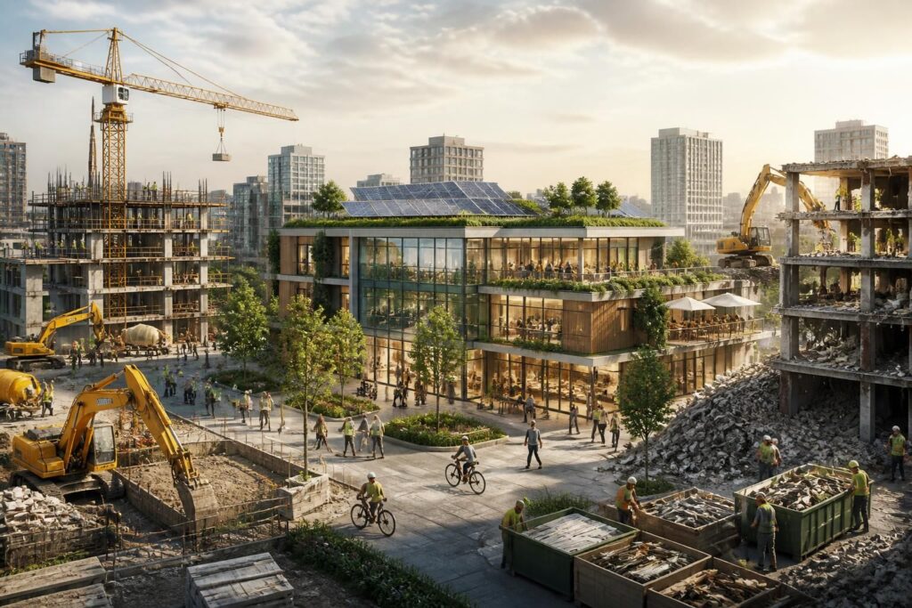 découvrez les différentes étapes du cycle de vie d'un bâtiment et apprenez comment optimiser sa durabilité pour un impact environnemental réduit et une performance accrue.
